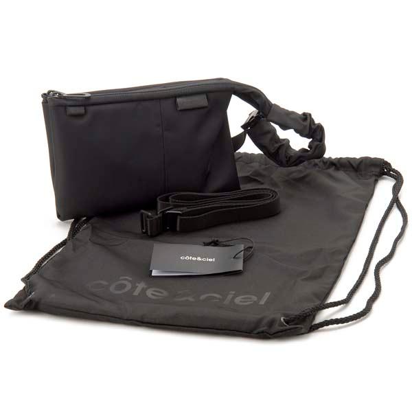コートエシエル Cote&Ciel ショルダーバッグ ブラック 28845 Kivu Small キヴ スモール ポーチ | Cote&Ciel | 04