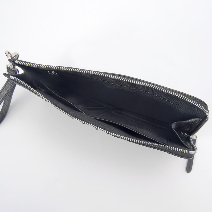 クロコダイル×牛革 セカンドバッグ クラッチバッグ メンズ RODANIA ロダニア CROCODILE13 高級特選 RODANIA（ロダニア） クロコダイル×牛革 セカンドバッグ クラッチ