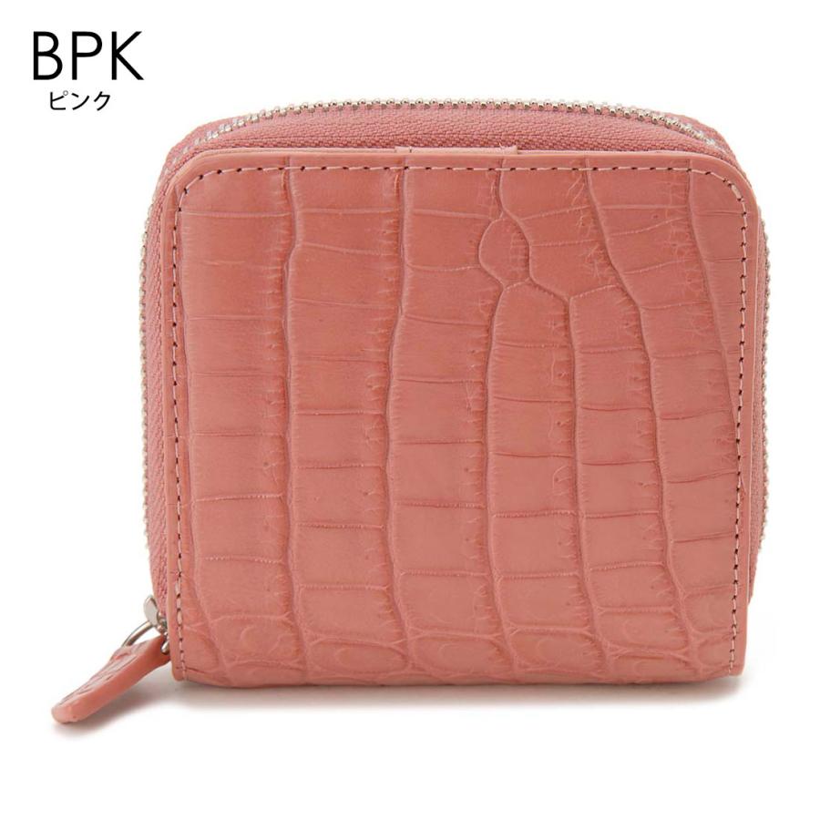 ポイント10倍 訳あり 小キズあり クロコダイル 二つ折り財布 ワニ革 本革 開運 金運 財運 縁起 財布 高級皮革 |  | 04