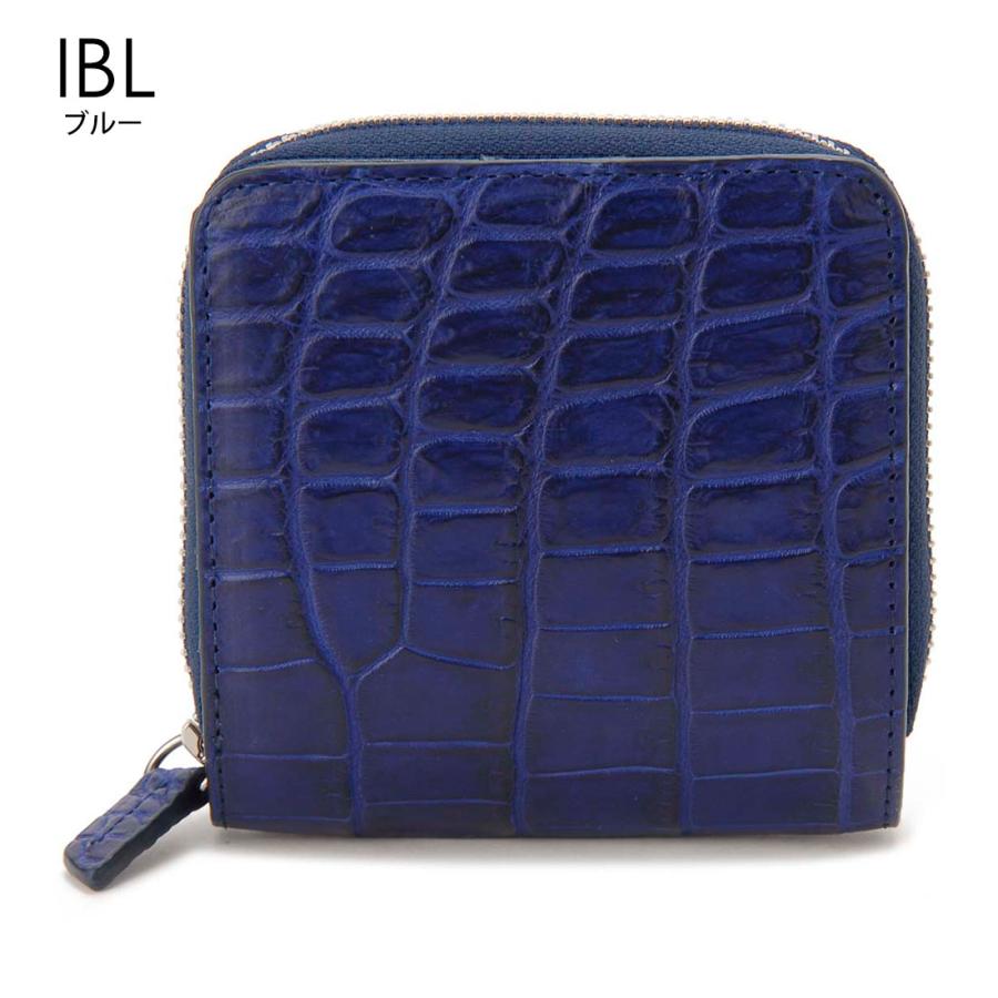 ポイント10倍 訳あり 小キズあり クロコダイル 二つ折り財布 ワニ革 本革 開運 金運 財運 縁起 財布 高級皮革 |  | 08