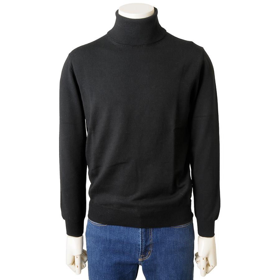Cruciani クルチアーニ ニット セーター メンズ ブラック 10A44DV01 BK CRUCIANI（クルチアーニ） ニット セーター メンズ ブラック 10A44DV01