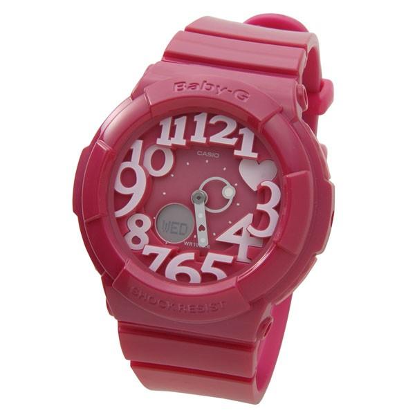 【未使用級】Baby-G BGA-130-4B 腕時計　ピンク デジネオン カシオ CASIO 腕時計 BABY G ベビーG BGA-130-4B Neon Dial