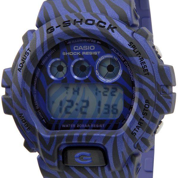 カシオ Gショック CASIO G-SHOCK 腕時計 6900 限定モデル DW-6900ZB-2 DR ゼブラ カモフラージュ シリーズ ブルー ブランド｜s-select