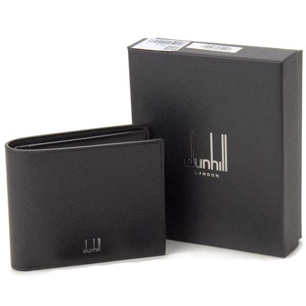 dunhill（ダンヒル） 二つ折り財布 メンズ ブラック DU18F2320CA 001