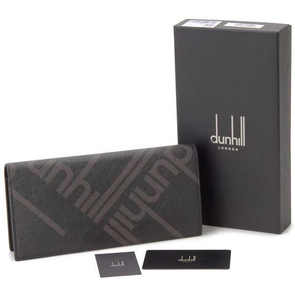 ダンヒル DUNHILL 長財布 長札 メンズ ブラック DU19F2910SC 001