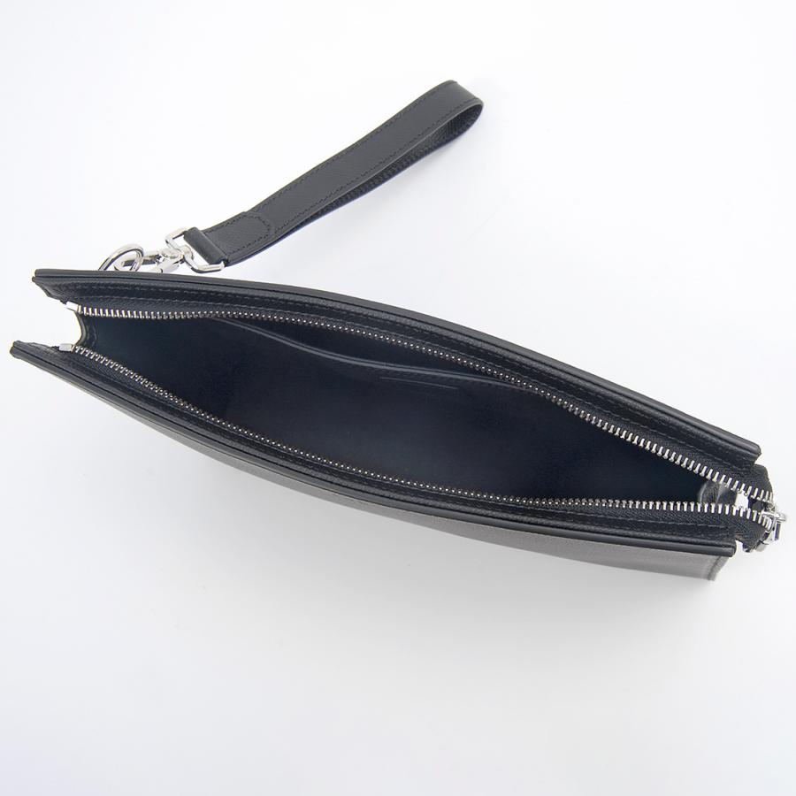 スーパーセール ダンヒル dunhill ポーチ クラッチバッグ メンズ ブラック DU20R3745CA 001 CADOGANの画像