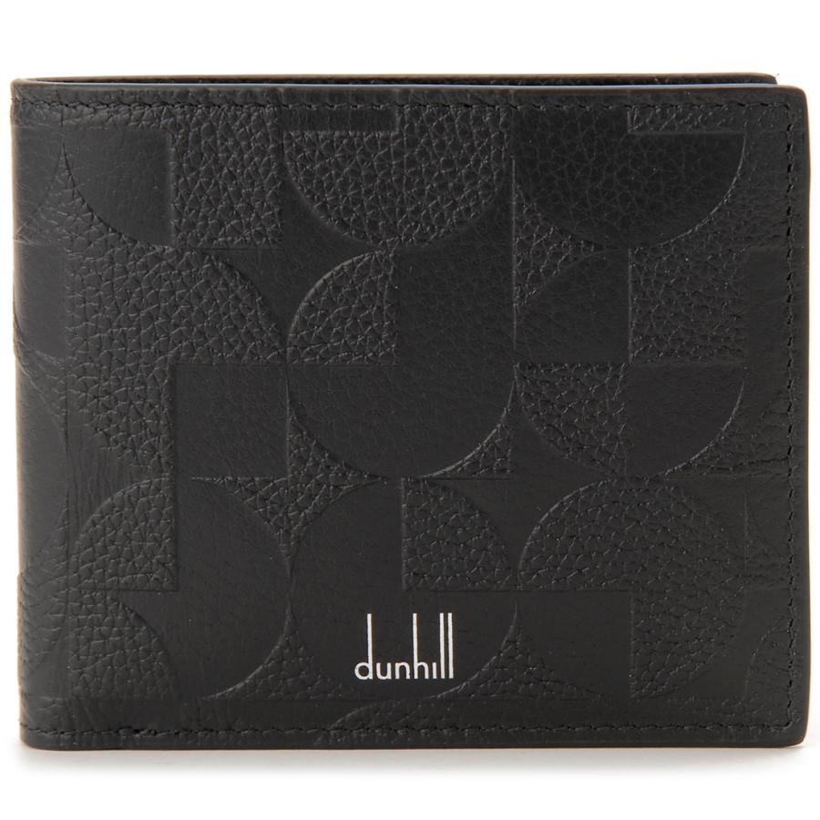 未使用に近い　超美品ダンヒル　ベルグレイブ　ADロゴ　レザー　二つ折り長財布　1 dunhill ダンヒル 二つ折り財布 メンズ DU22R2320ER 001