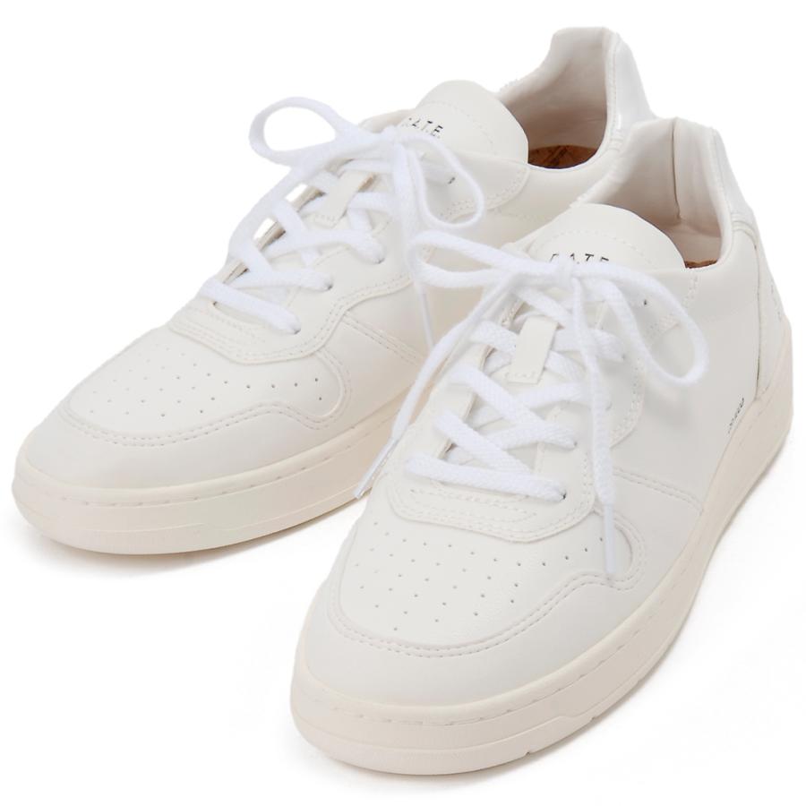 D.A.T.E デイト スニーカー　W391 CRVGWH ECO-VEGAN D.A.T.E. D.A.T.E デイト スニーカー レディース ホワイト W391 CRVGWH