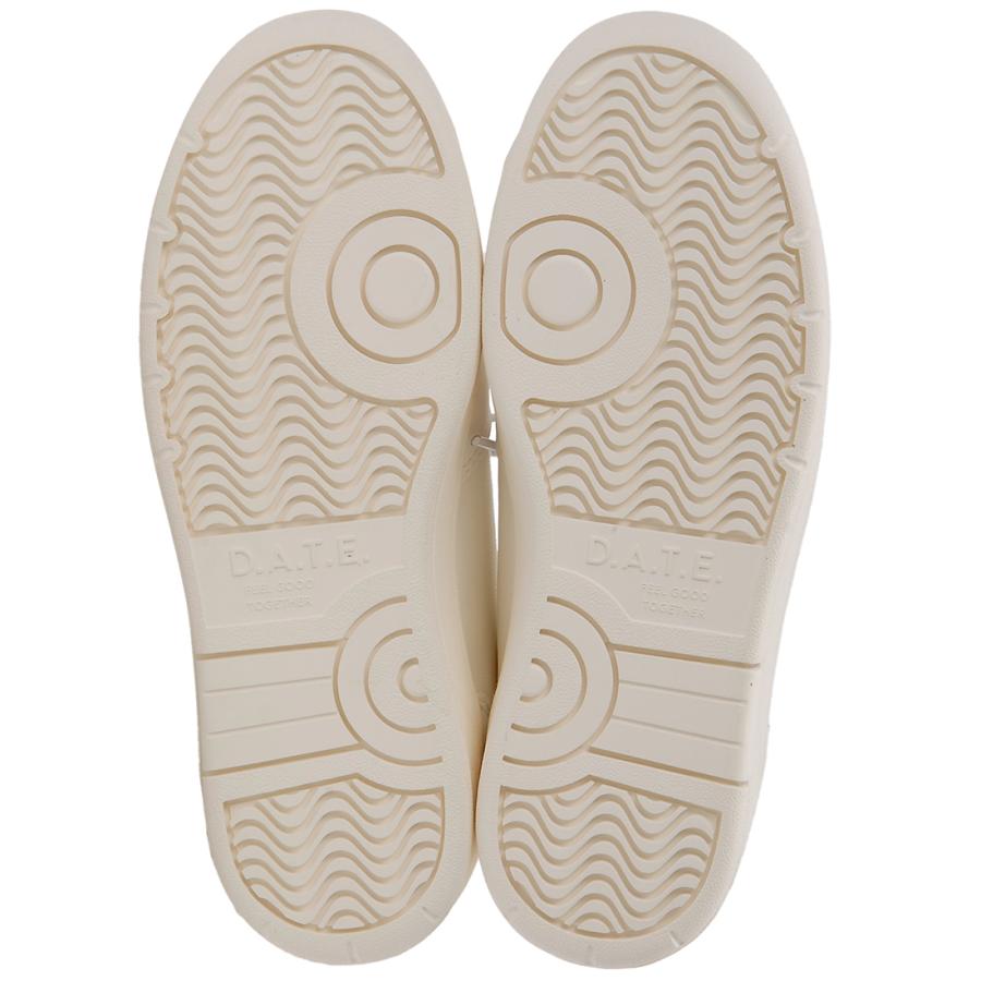 D.A.T.E デイト スニーカー　W391 CRVGWH ECO-VEGAN D.A.T.E. D.A.T.E デイト スニーカー レディース ホワイト W391