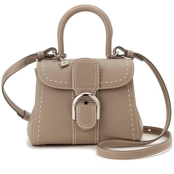 DELVAUX（デルヴォー） ショルダーバッグ レディース グレー BRILLANT