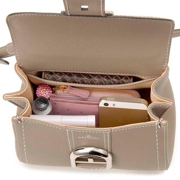 DELVAUX（デルヴォー） ショルダーバッグ レディース グレー BRILLANT
