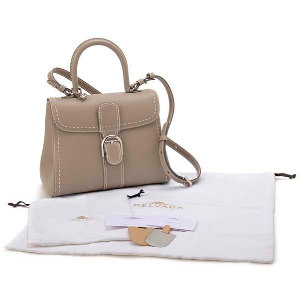DELVAUX デルヴォー ブリヨンMM　ショルダーバッグ　ハンドバッグ　白 デルヴォー(Delvaux)デルヴォー ブリヨンMM 2wayショルダー