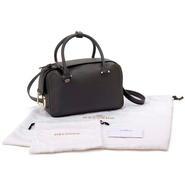 DELVAUX デルヴォー Delvaux ハンドバッグ レディース ブラック DELVAUX デルヴォー Delvaux ハンドバッグ レディース ブラック