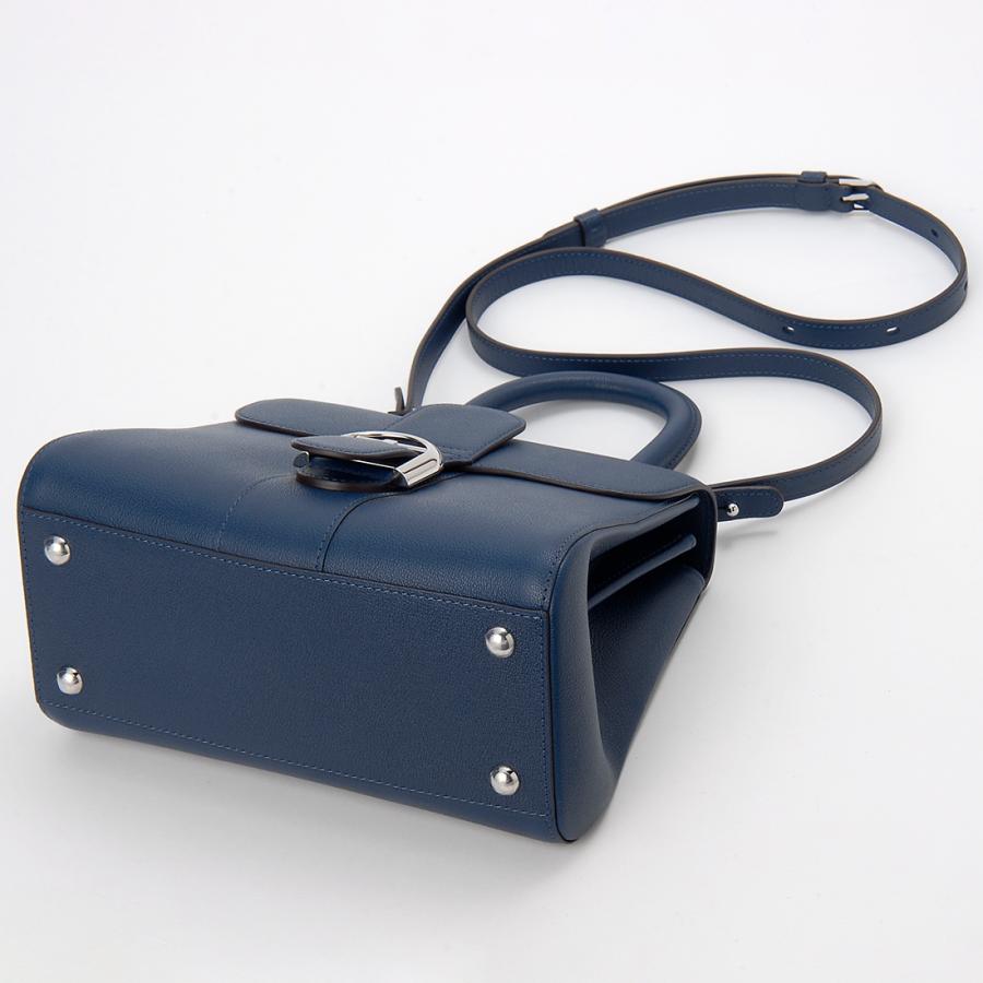 DELVAUX Delvaux デルヴォー ハンドバッグ レディース ネイビー DELVAUX Delvaux デルヴォー ハンドバッグ レディース ネイビー
