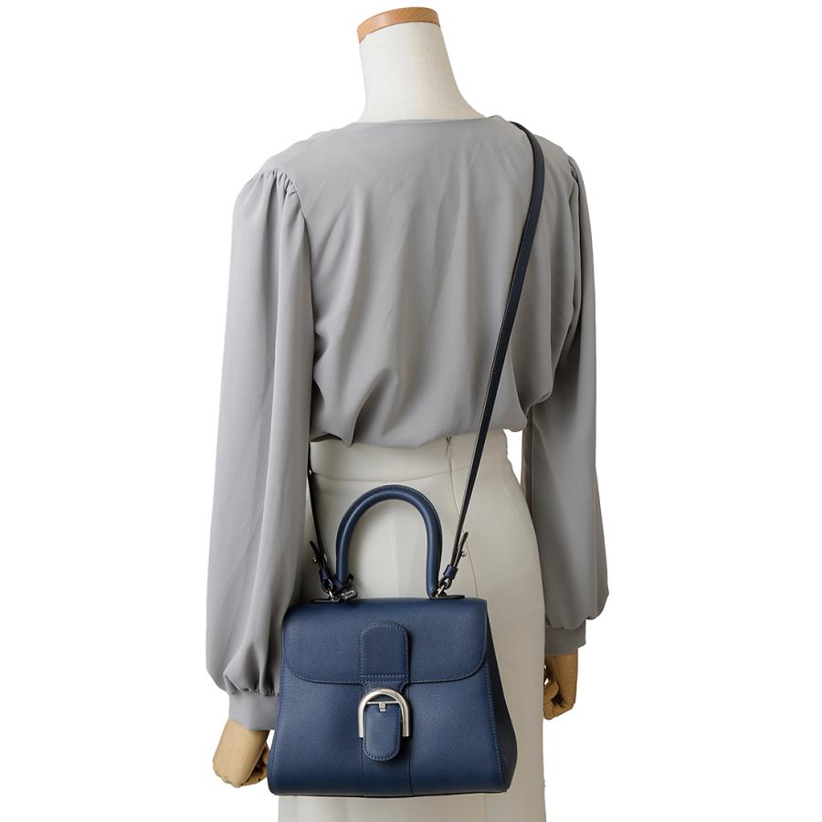 DELVAUX Delvaux デルヴォー ハンドバッグ レディース ネイビー DELVAUX Delvaux デルヴォー ハンドバッグ レディース ネイビー