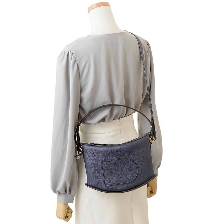 DELVAUX(デルボー) ショルダーバッグ パン スウィング ブルーグレー レザー DELVAUX（デルヴォー） ショルダーバッグ レディース AA0601AQY0 AZG