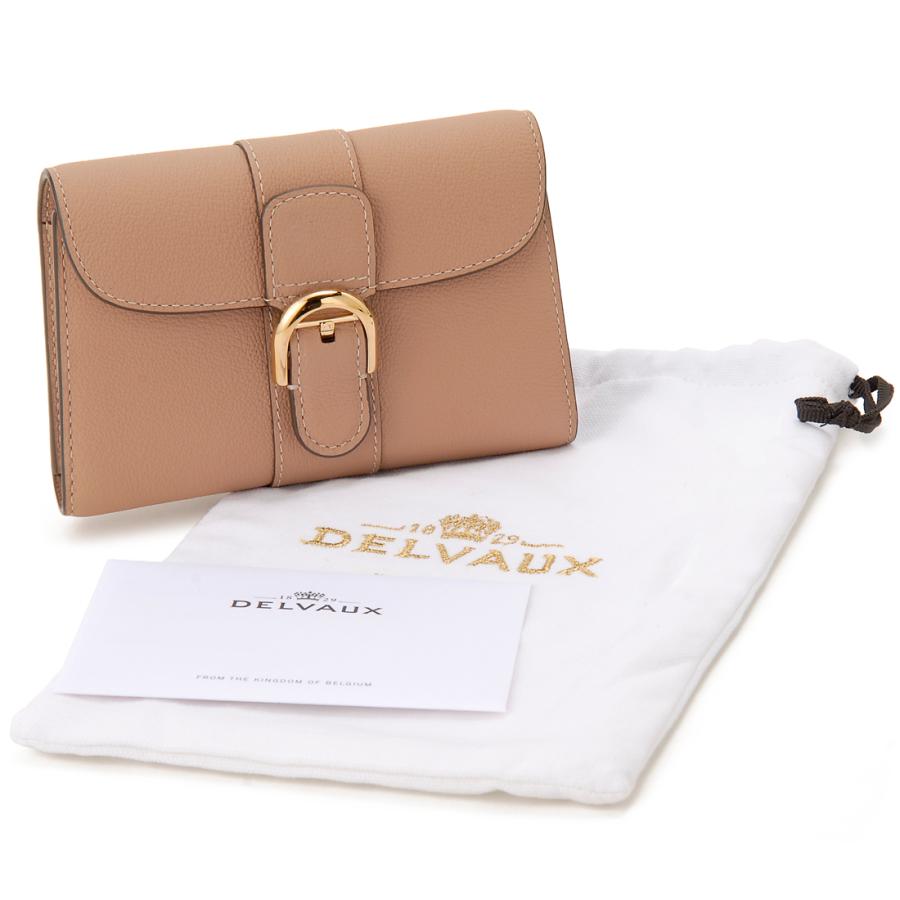Delvaux デルヴォー 三つ折り財布 AB0493AAU0 24F DO ブリヨン 
