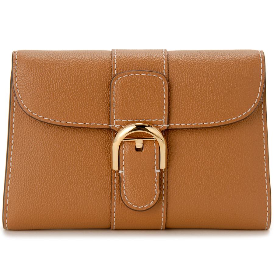 DELVAUX Delvaux デルヴォー 三つ折り財布 レディース ブラウン