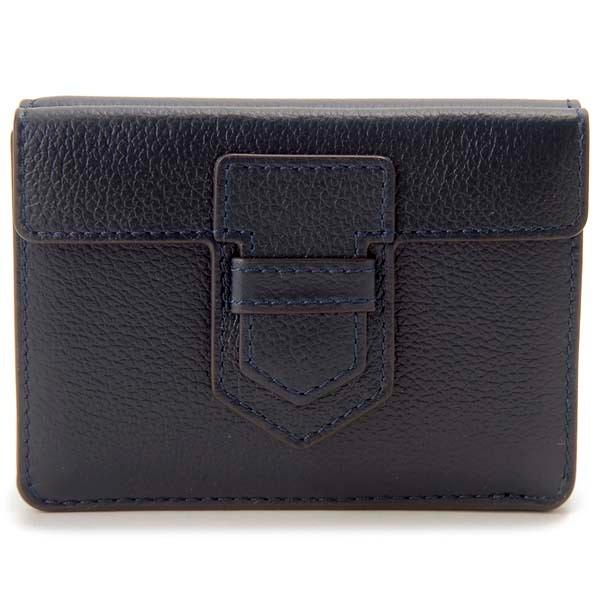DELVAUX（デルヴォー） 三つ折り財布 レディース ネイビー AB0561AFL0