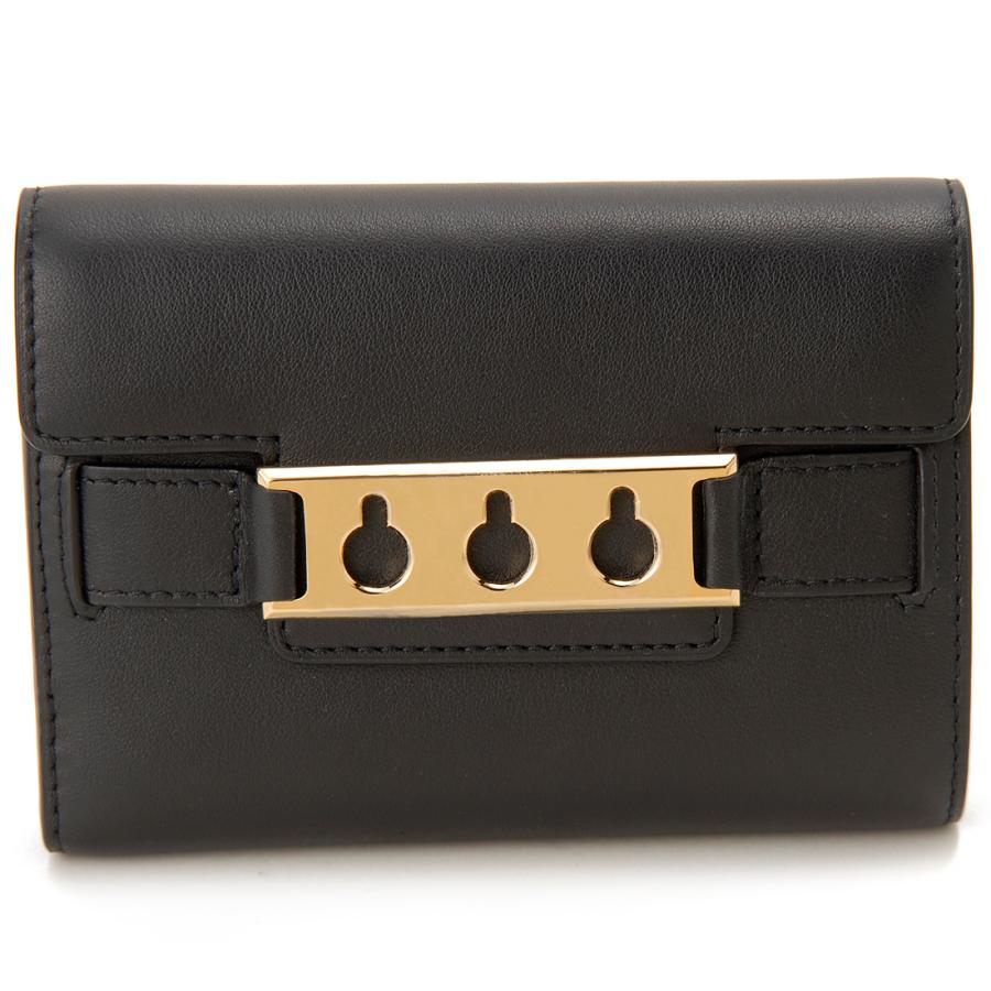 DELVAUX Delvaux デルヴォー 三つ折り財布 ブラック AB0564AAX0 DELVAUX Delvaux デルヴォー 三つ折り財布 ブラック AB0564AAX0