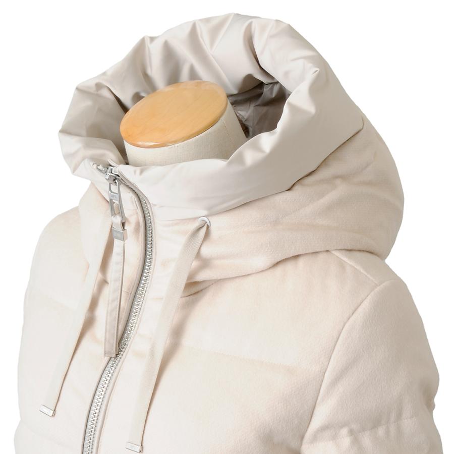 DUNO（デュノ） ダウンジャケット レディース ホワイト LW555E 019