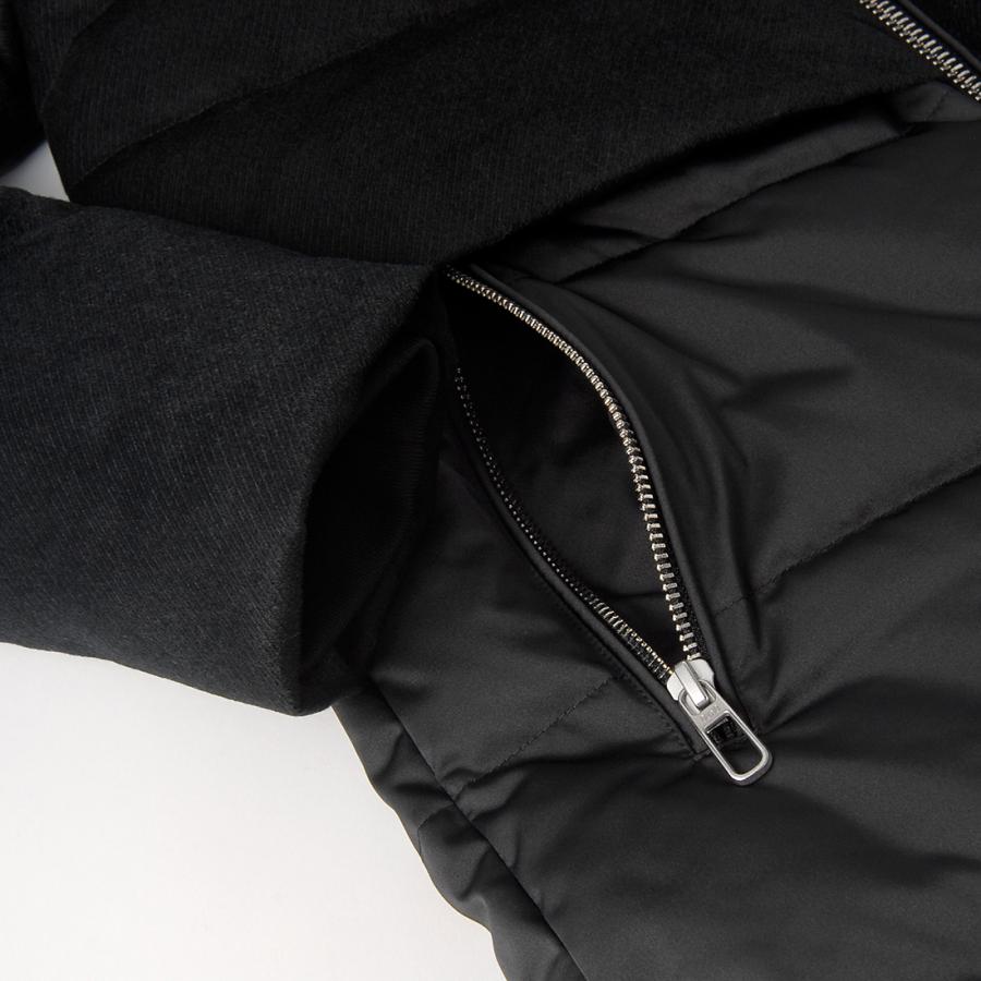 DUNO ブラック ダウンジャケット　44 DUNO デュノ ダウンジャケット レディース ブラック LW555E 901