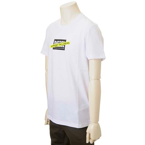 DIESEL（ディーゼル） DIESEL Tシャツ 半袖 メンズ ホワイト 白