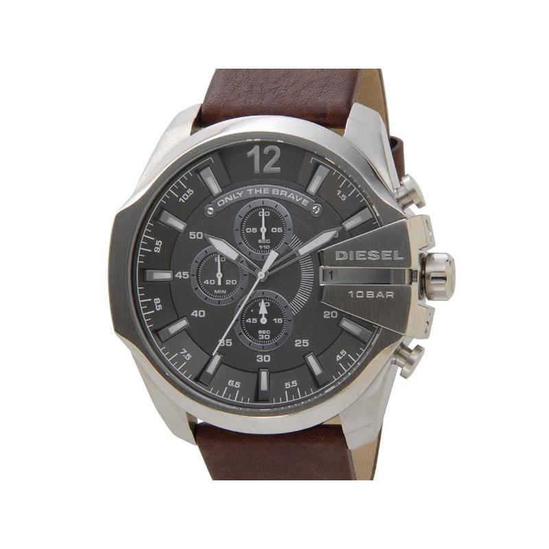 ☆ 新品未使用　DIESEL DZ4290 ガンメタ☆メガチーフ Diesel Mega Chief Chronograph Grey Dial Men's Watch DZ4290