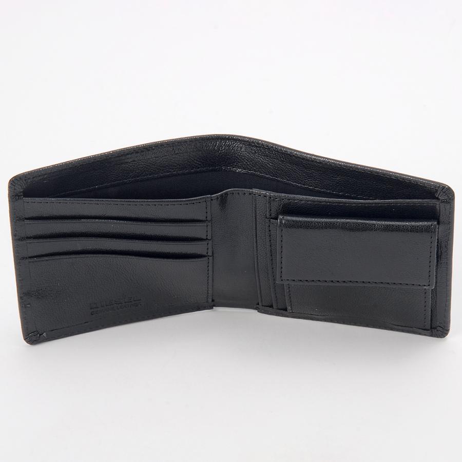 DIESEL（ディーゼル） 二つ折り財布 X03925 PR271 T8013 ブラック