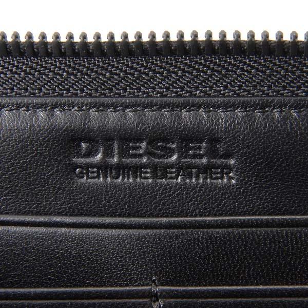 【新品未使用】DIESEL ラウンドファスナー長財布　ブラック 楽天市場】DIESEL ディーゼル 小銭入れ付きラウンドファスナー長
