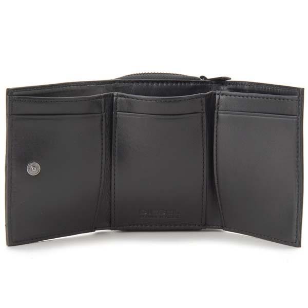 DIESEL（ディーゼル） 三つ折り財布 メンズ ブラック X06637PR400T8013