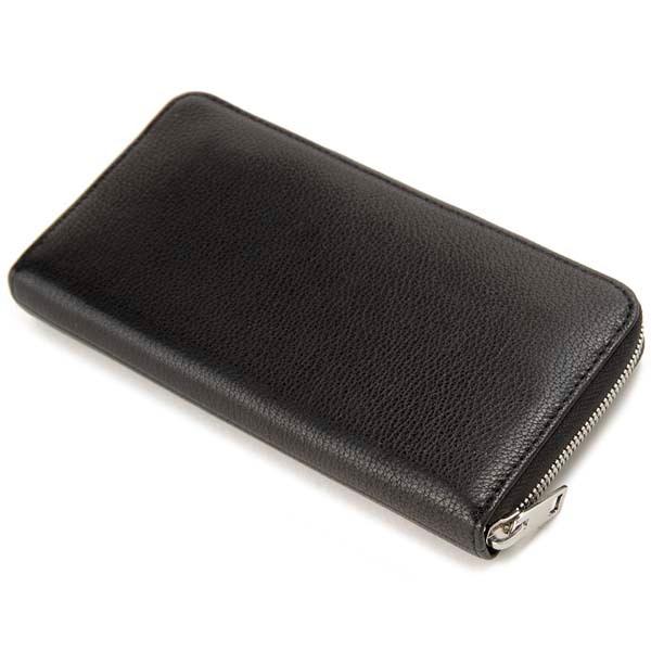 DIESEL（ディーゼル） ラウンドファスナー長財布 メンズ ブラック