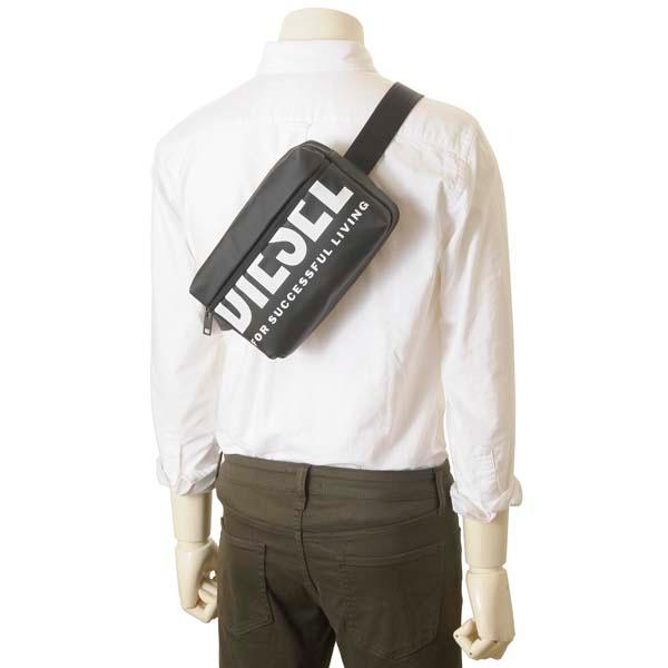 DIESEL ディーゼル ボディバッグ メンズ ブラック 黒 X07280