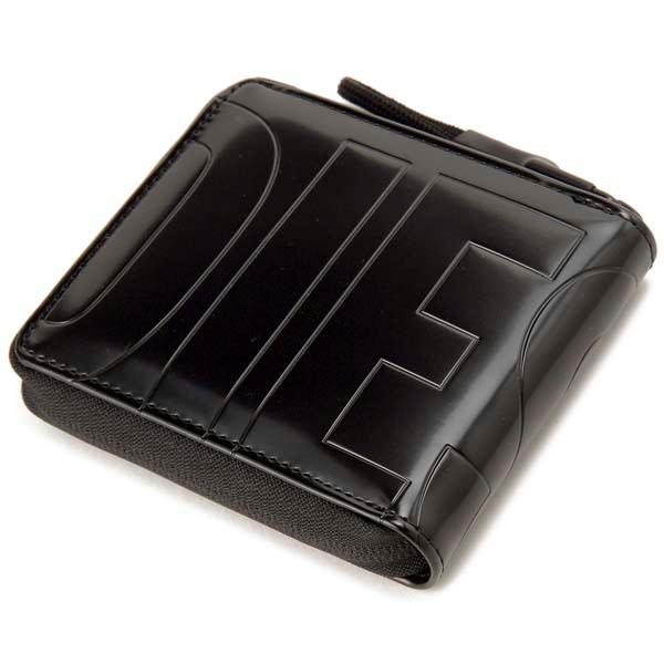 DIESEL 二つ折り財布 X07319 DIESEL ディーゼル 二つ折り財布 メンズ ブラック 黒 X07319