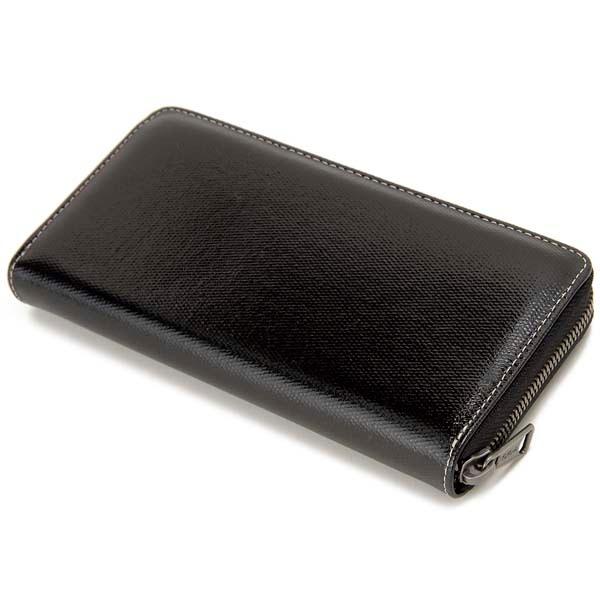 DIESEL（ディーゼル） ラウンドファスナー長財布 メンズ ブラック