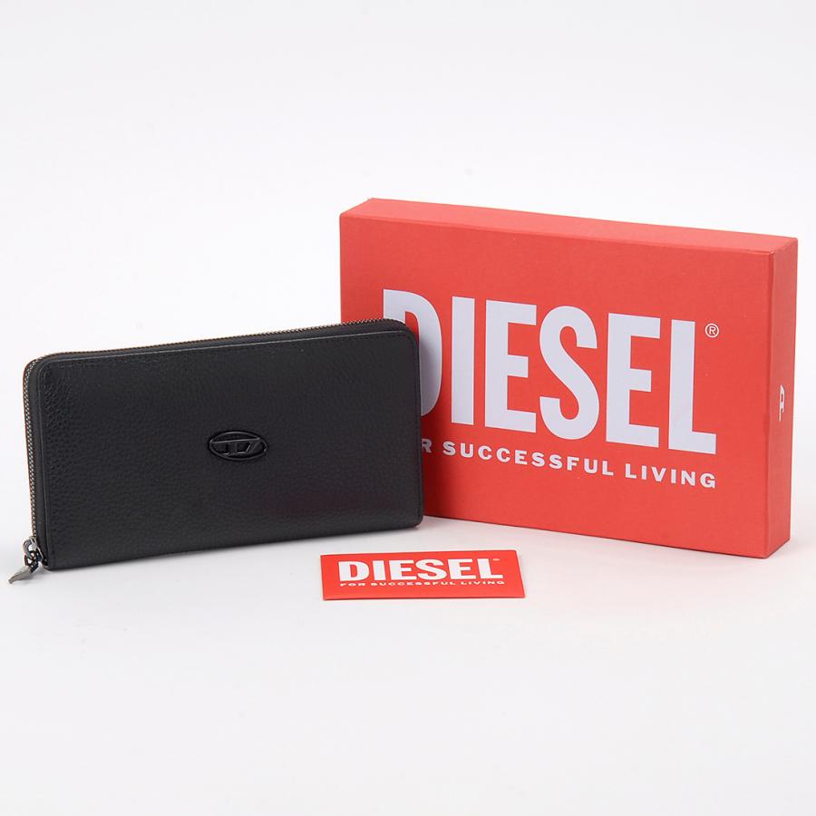 DIESEL（ディーゼル） ボーナスストアPlus+10％対象店 長財布 ブラック