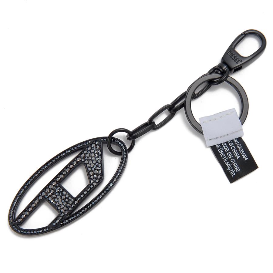 DIESEL ディーゼル キーホルダー キーリング クリスタル X09691P5607HA060 HOLY-C DIESEL（ディーゼル） キーホルダー キーリング クリスタル