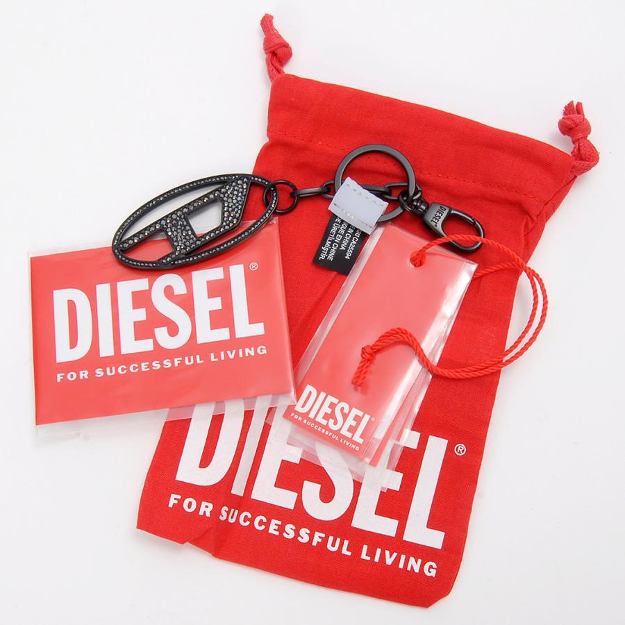 DIESEL（ディーゼル） ブランドセール キーホルダー キーリング クリスタル X09691P5607HA896 HOLY-C : s ...
