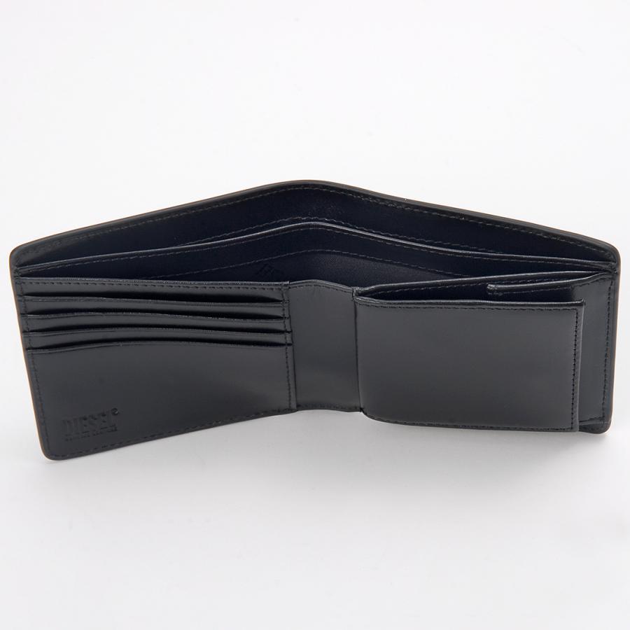 DIESEL（ディーゼル） 二つ折り財布 メンズ ブラック X10123PR818T8013