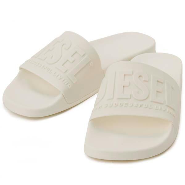 ディーゼル Diesel シャワーサンダル メンズ レディース ホワイト 白 Y T1015 Sa Mayemi 品質は非常に良い