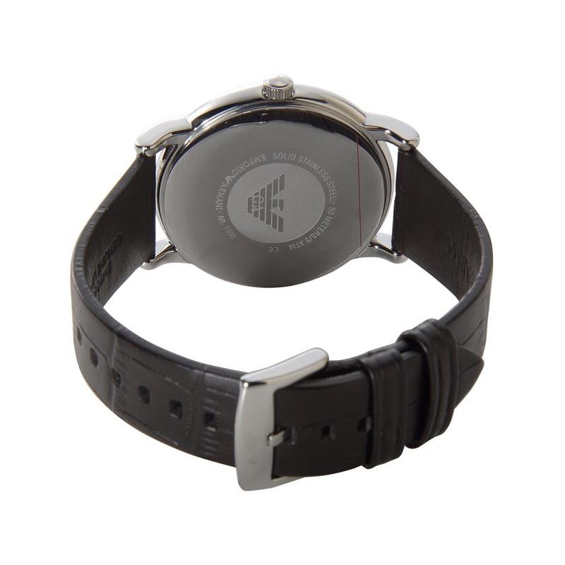 エンポリオアルマーニ EMPORIO ARMANI 時計 AR1996 グレー×ブラウン