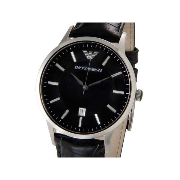 エンポリオ アルマーニ EMPORIO ARMANI 腕時計 メンズ AR2411 ブラック 新品 送料無料｜s-select