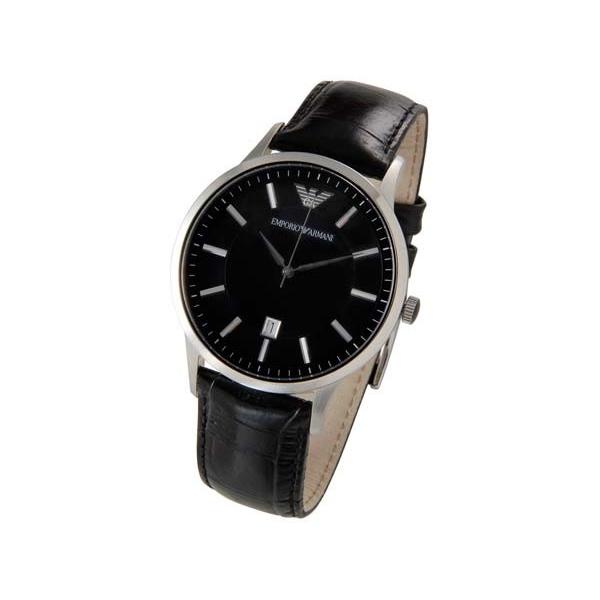 EMPORIO ARMANI エンポリオ アルマーニ 腕時計 メンズ AR2411 ブラック 新品 送料無料 : s-select - 通販 ...