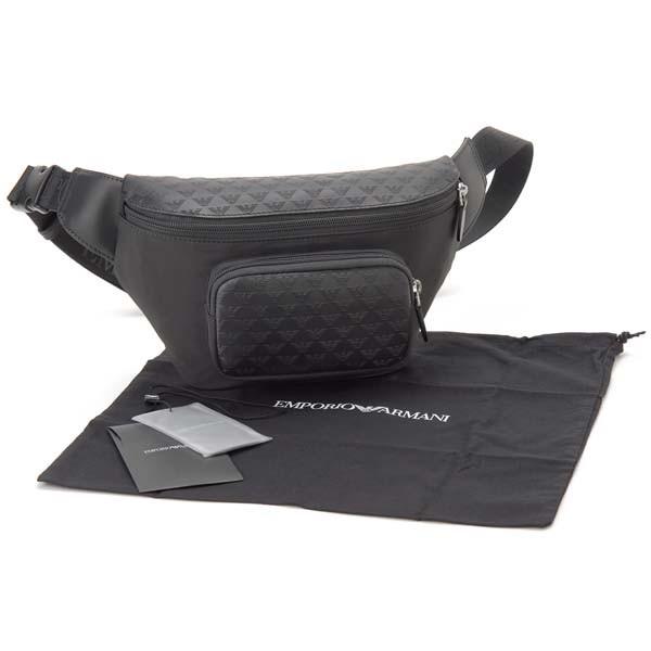 EMPORIO ARMANI エンポリオ アルマーニ ボディバッグ メンズ ブラック