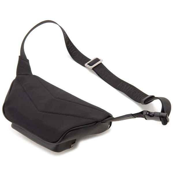 【美品】ブラック ボディバッグ エンポリオアルマーニ EMPORIO ARMANI エンポリオアルマーニ ボディバッグ メンズ