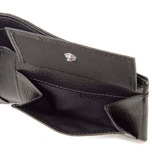 【C7 22SS新作 EMPORIO ARMANI 2つ折り財布Y4R167 黒 エンポリオ アルマーニ EMPORIO ARMANI 二つ折り財布 イーグル