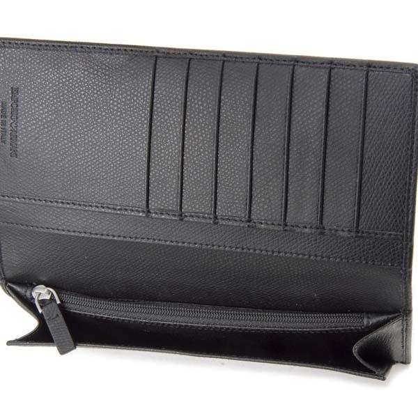 EMPORIO ARMANI エンポリオアルマーニ EMPORIO 長財布 ブラック 黒