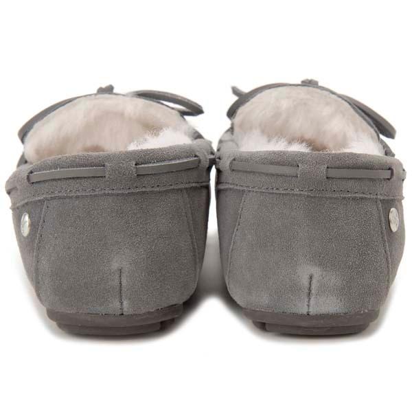 EMU Australia チャコール モカシン超美品 EMU Australia（エミュ オーストラリア） エミュ EMU ムートン