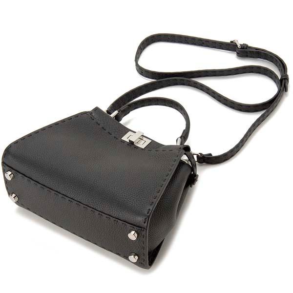 FENDI フェンディ ハンドバッグ レディース ブラック 8BN244 Q0J FENDI フェンディ ハンドバッグ レディース ブラック 8BN244 Q0J