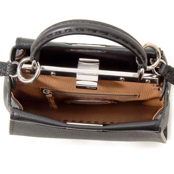 FENDI フェンディ ハンドバッグ レディース ブラック 8BN244 Q0J FENDI フェンディ ハンドバッグ レディース ブラック 8BN244 Q0J
